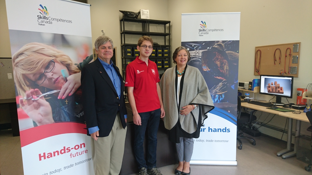 LE YUKON SERA REPRÉSENTÉ AU SEIN D’ÉQUIPE CANADA WORLDSKILLS 2017, À ABOU DHABI