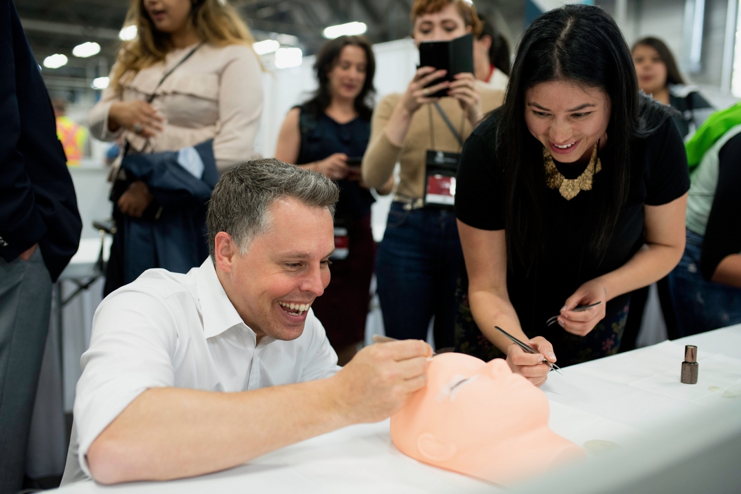 SKILLS / COMPÉTENCES CANADA WELCOMES THE PRIME MINISTER’S PARLIAMENTARY SECRETARY FOR YOUTH TO SCNC 2018
